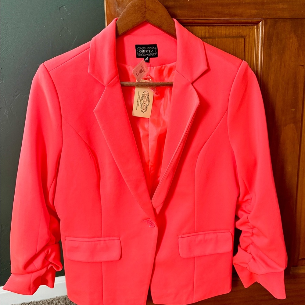 Women's Coral Blazer